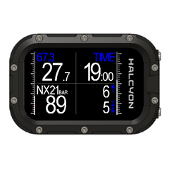 Symbios handset showing Tank Pod pressure data