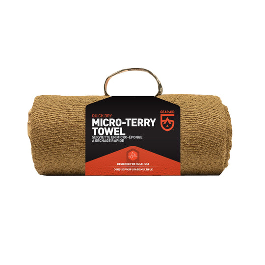 Gear Aid Micro-Terry Towel retail packaging