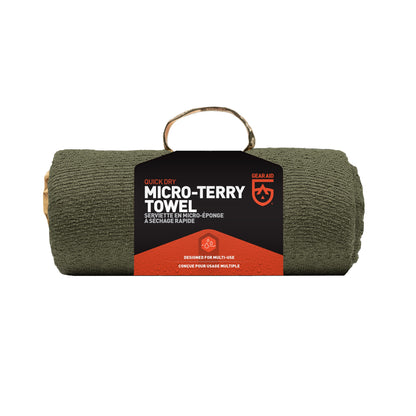 Gear Aid Micro-Terry Towel retail packaging