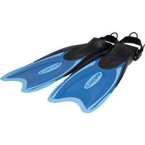 Cressi Palau Snorkelling Fins – Adjustable Travel Open Heel Fins