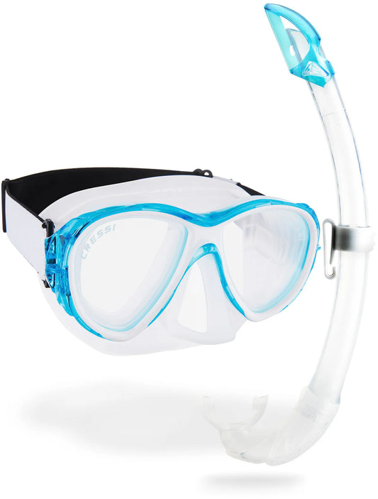 Cressi Samoa Snorkelling Set – Premium Mask & Snorkel Combo