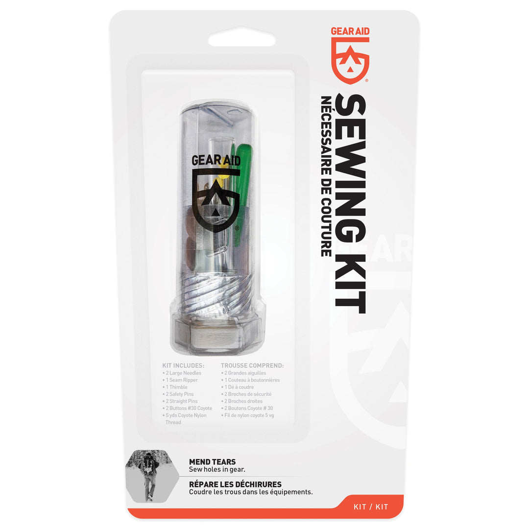 Gear Aid Sewing Kit retail packaging