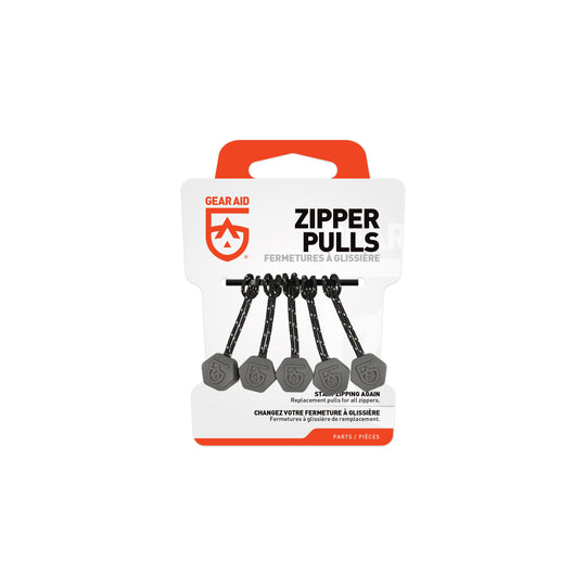 Gear Aid Zipper Pulls retail packaging