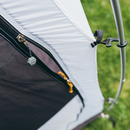Gear Aid Zipper Pulls shown in use