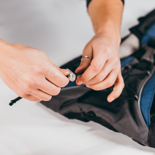 Gear Aid Shock Cord shown in use