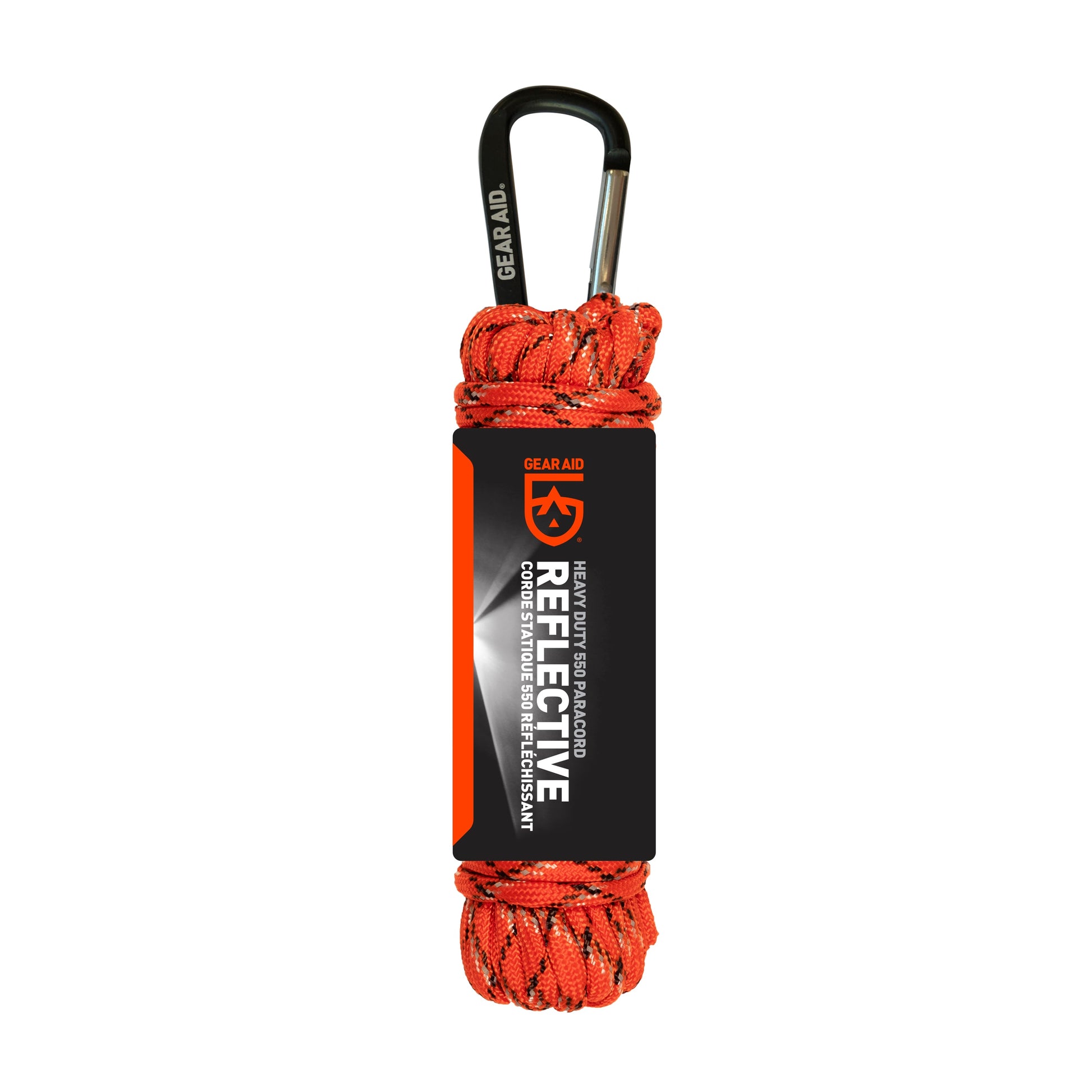 Gear Aid Heavy-Duty 550 Paracord retail packaging