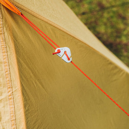 Gear Aid Reflective Guyline Kit shown in use
