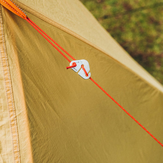 Gear Aid Reflective Guyline Kit shown in use
