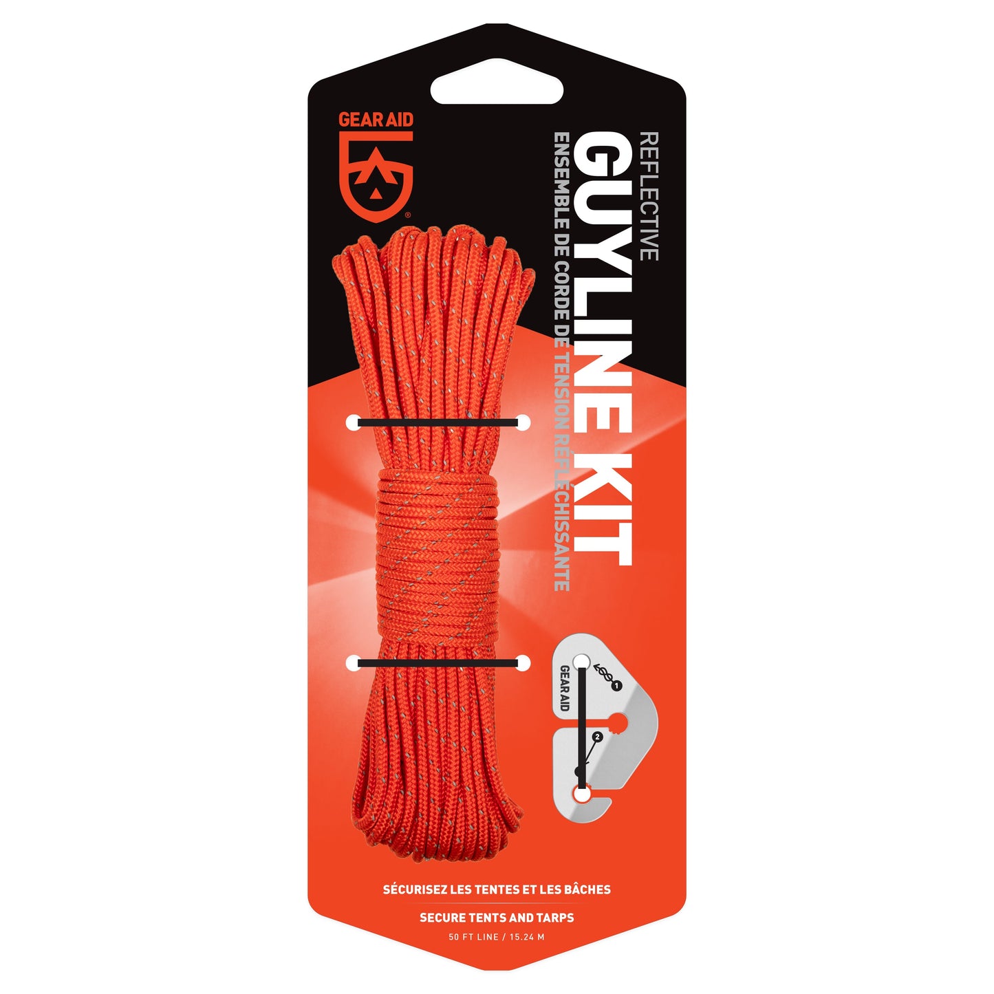 Gear Aid Reflective Guyline Kit retail packaging