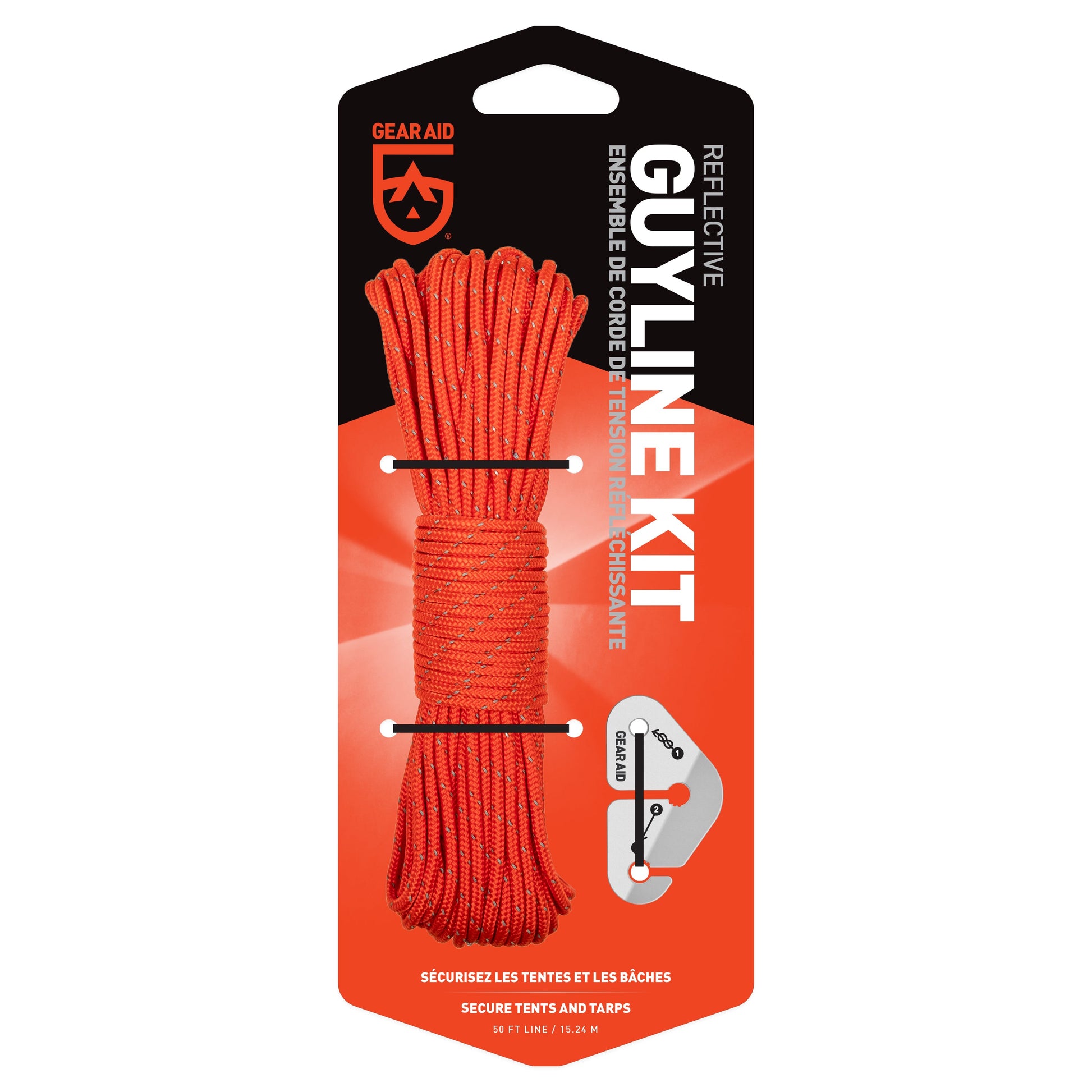 Gear Aid Reflective Guyline Kit retail packaging