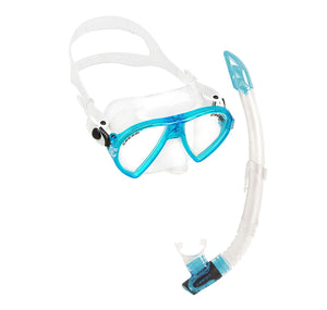 Cressi Ocean VIP Snorkelling Set – Low Volume Mask & Snorkel Combo