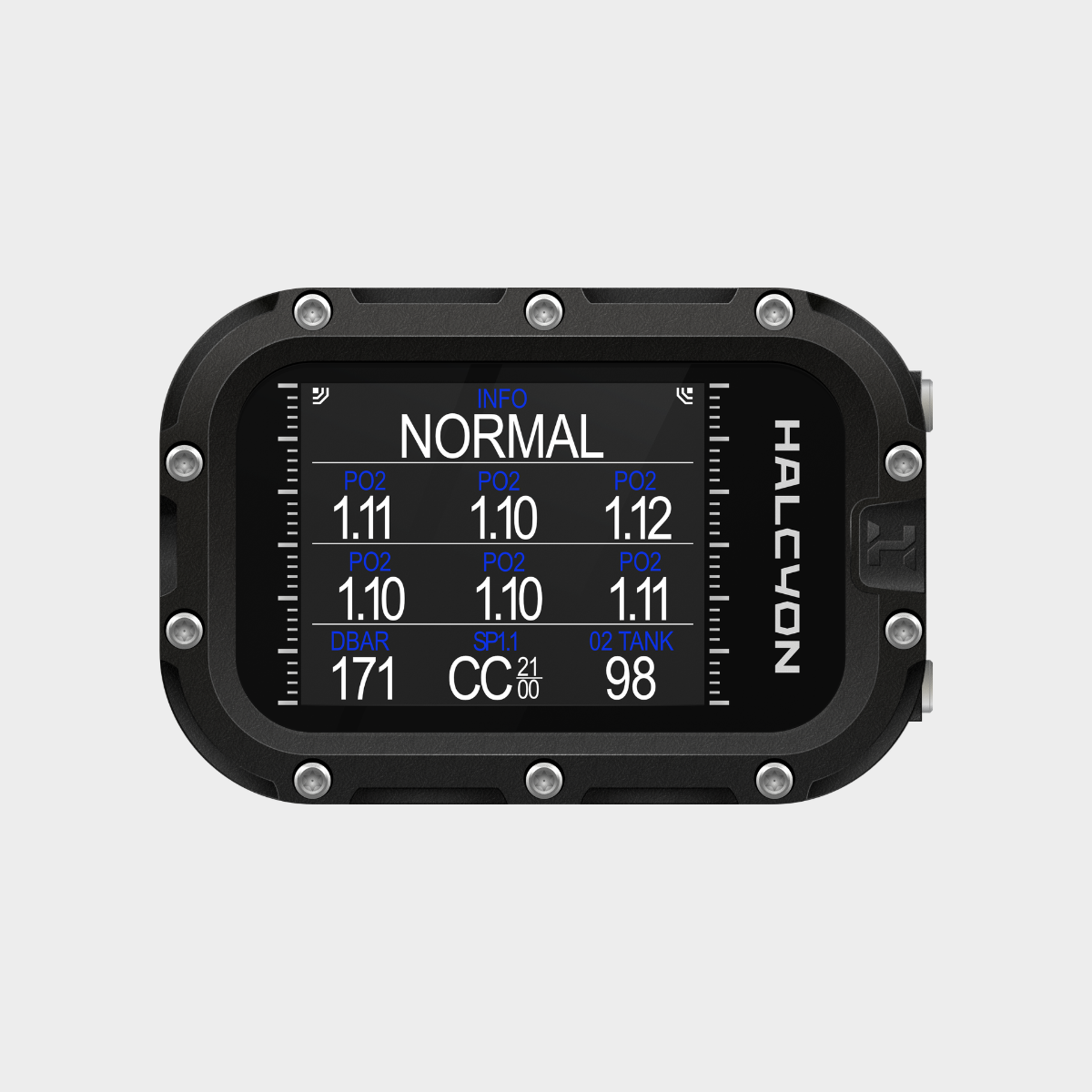 Halcyon Symbios Silver handset dive computer