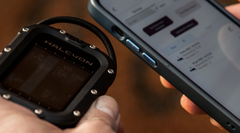 Halcyon Symbios handset with mobile app