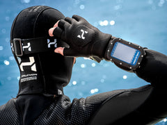 Diver using Halcyon Symbios Blue