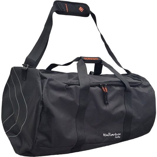 OceanPro Nullarbor duffle bag showing the zip opening and carry straps.