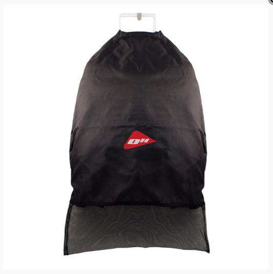 Ocean Hunter Catch Bag in black with mesh drainage base