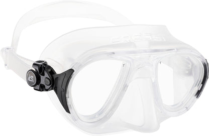 Cressi Calibro Dive Mask – Low Volume Anti-Fog Mask in Clear