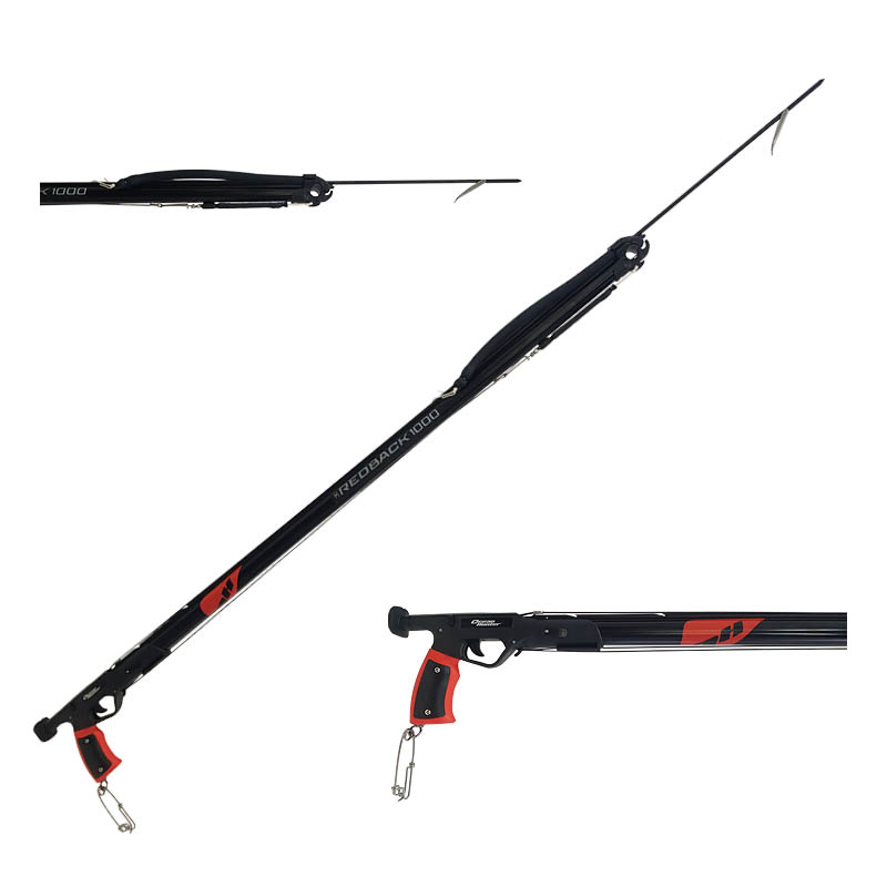 Ocean Hunter Redback Railgun long-gun composite with full length and component details