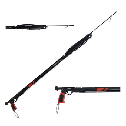 Ocean Hunter Redback Railgun long-gun composite with full length and component details