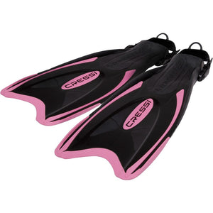 Cressi Palau Snorkelling Fins – Adjustable Travel Open Heel Fins