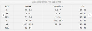 Atomic Aquatics BladeFin – Performance Paddle Fins (Clearance)
