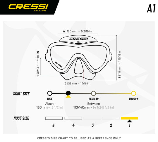 Cressi A1 Mask