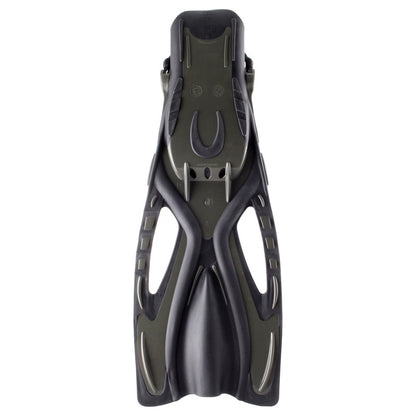 Oceanpro Ceduna fin foot pocket and auto-adjust heel strap