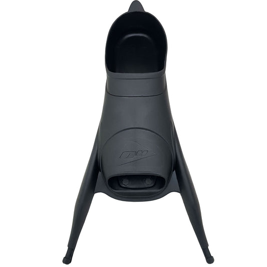 Ocean Hunter Ambush Pure black fin foot pockets with reduced side tendons