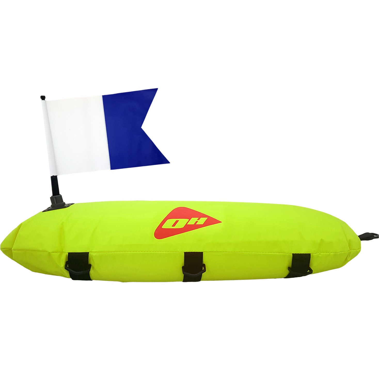 Ocean Hunter Inflatable Float with Alpha dive flag