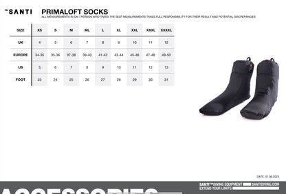 SANTI Primaloft Comfort Socks Clearance
