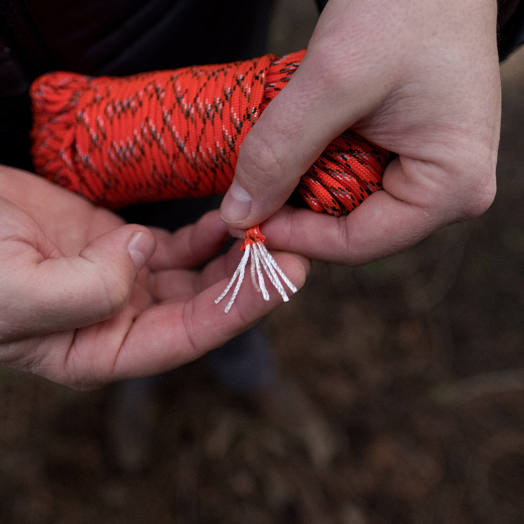Gear Aid Heavy-Duty 550 Paracord shown in use
