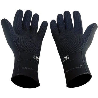Oceanpro Coriolis Gloves palm view showing Supratex texture and HFT wrist markings