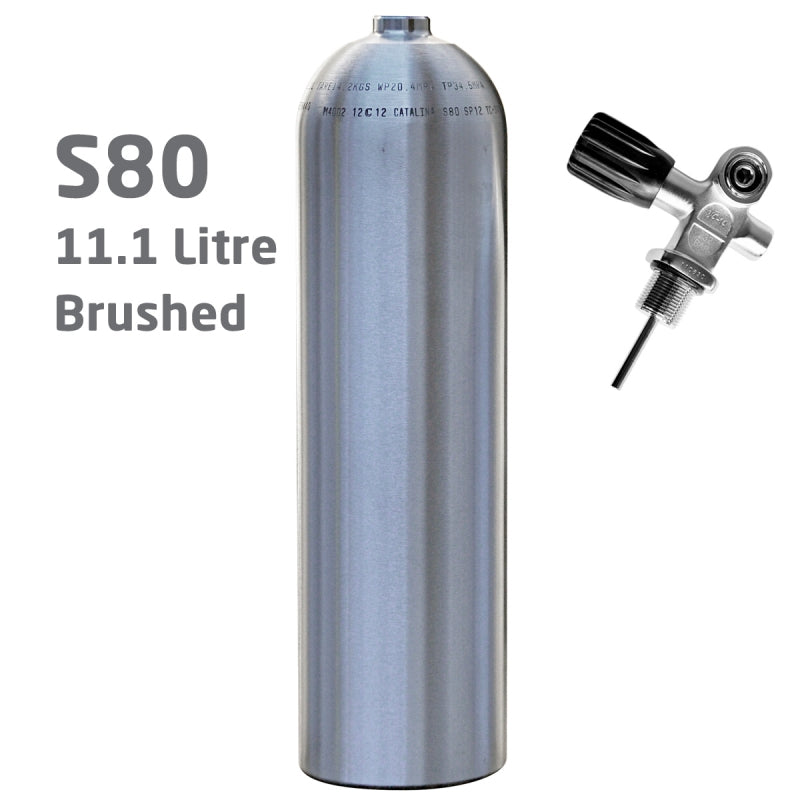Catalina S80 11.1 L 207 Bar Aluminium Scuba Cylinder