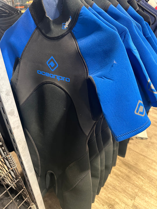 Oceanpro Steel 3mm Wetsuit Shortie (Ex Display)