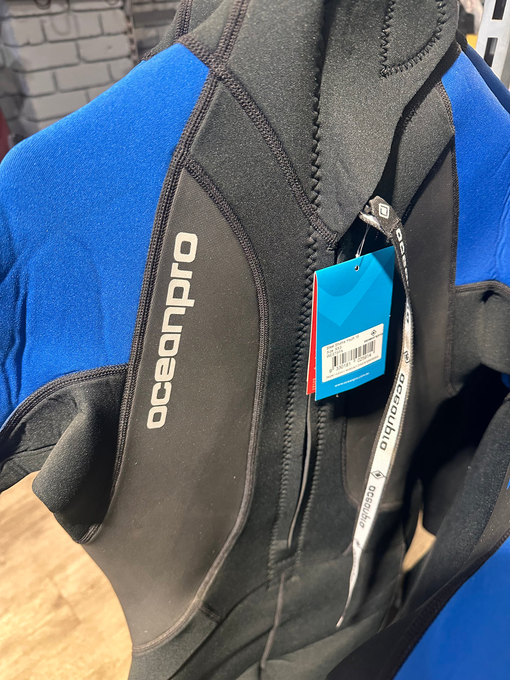 Oceanpro Steel 3mm Wetsuit Shortie (Ex Display)
