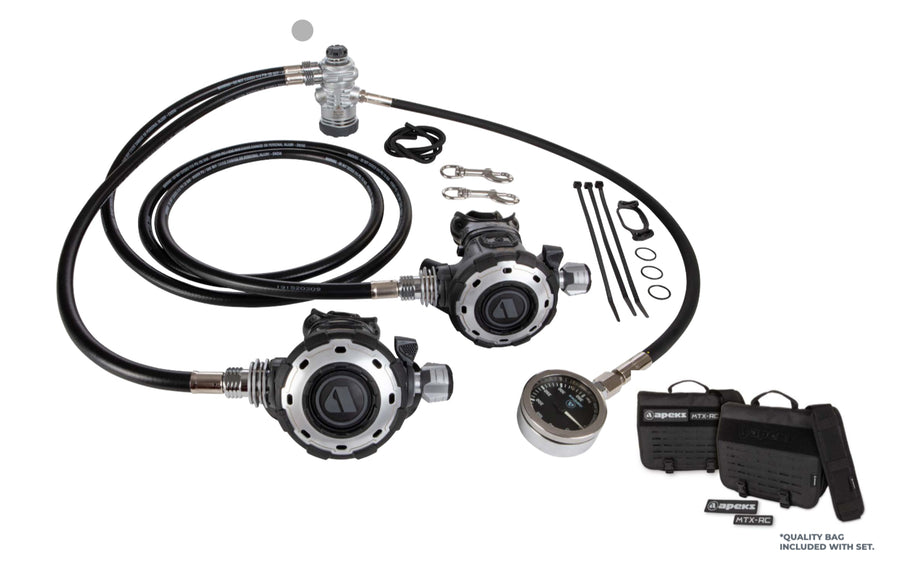 Apeks MTX-RC Long Hose Regulator Set | Technical Diving System