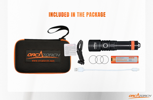 OrcaTorch D710 3000 Lumen Dive Torch