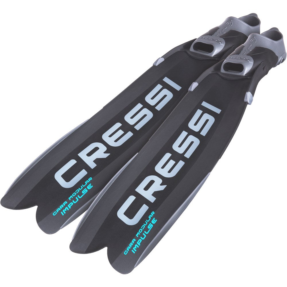 GARA MODULAR IMPULSE BLEU palme apnée - Cressi GARA MODULAR IMPULSE BLEU palme apnée - Cressi
