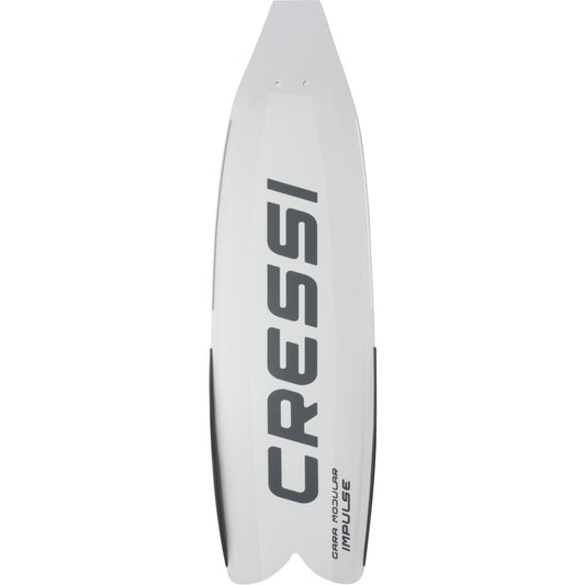 Cressi Gara Modular Impulse single replacement blade in white
