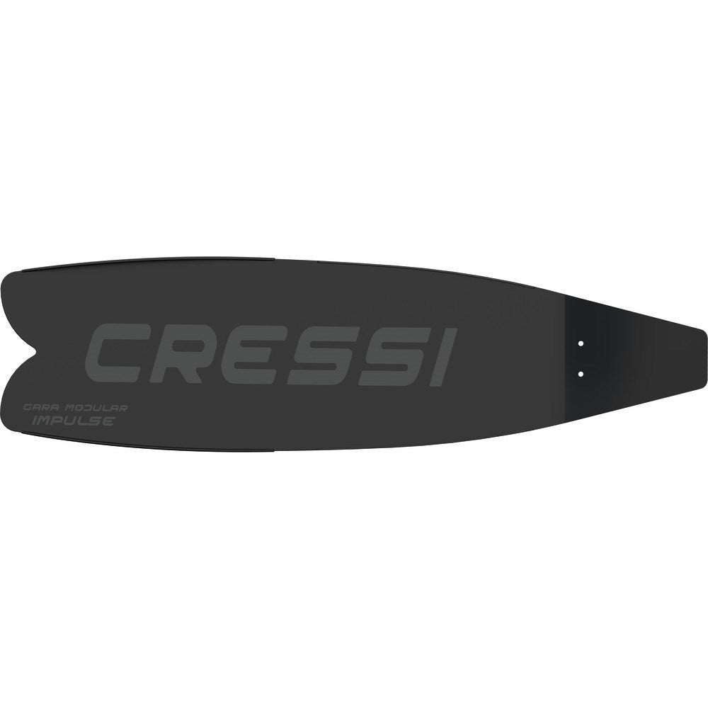 Cressi Gara Modular Impulse single replacement blade in black