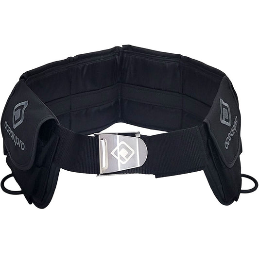 OceanPro Comfo Weight Belt with stainless steel buckle and weight pockets