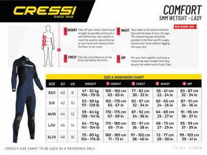 Cressi Comfort Lady 5mm Wetsuit