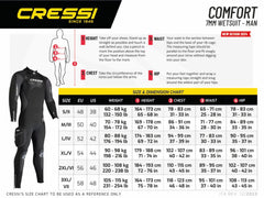 Cressi Comfort Man 5mm Wetsuit