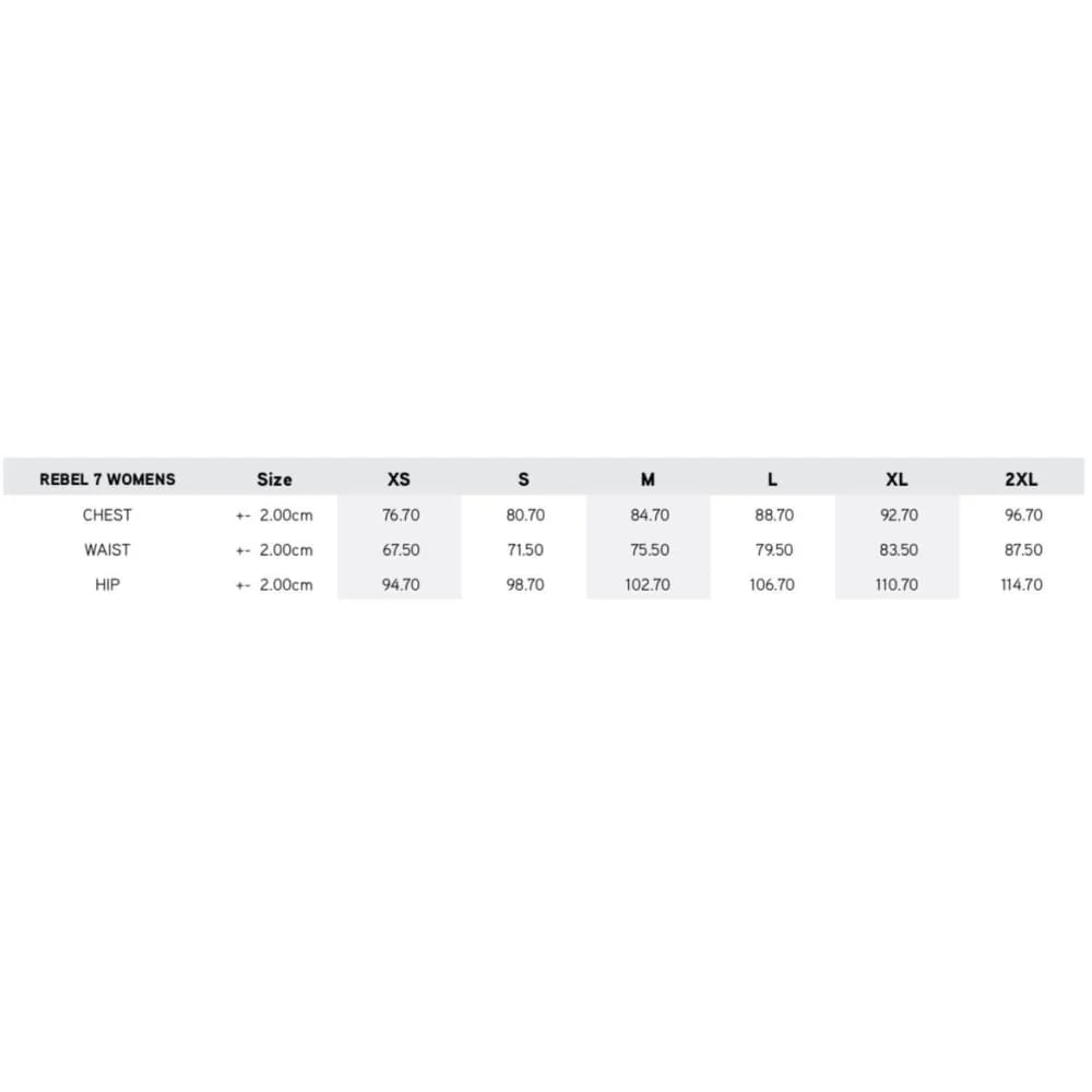 Oceanpro Rebel 7mm Wetsuit Female