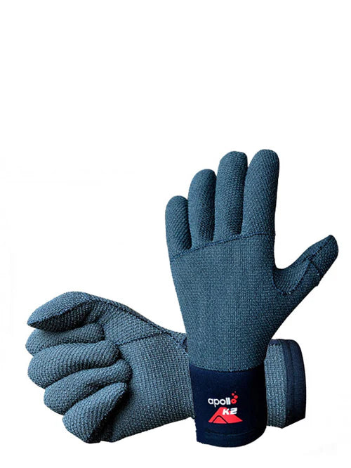 Apollo K2 Kevlar Cray Diving Gloves 3mm