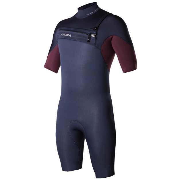 Attica OMEGA Short Sleeve Chest Zip 2/2MM Spring