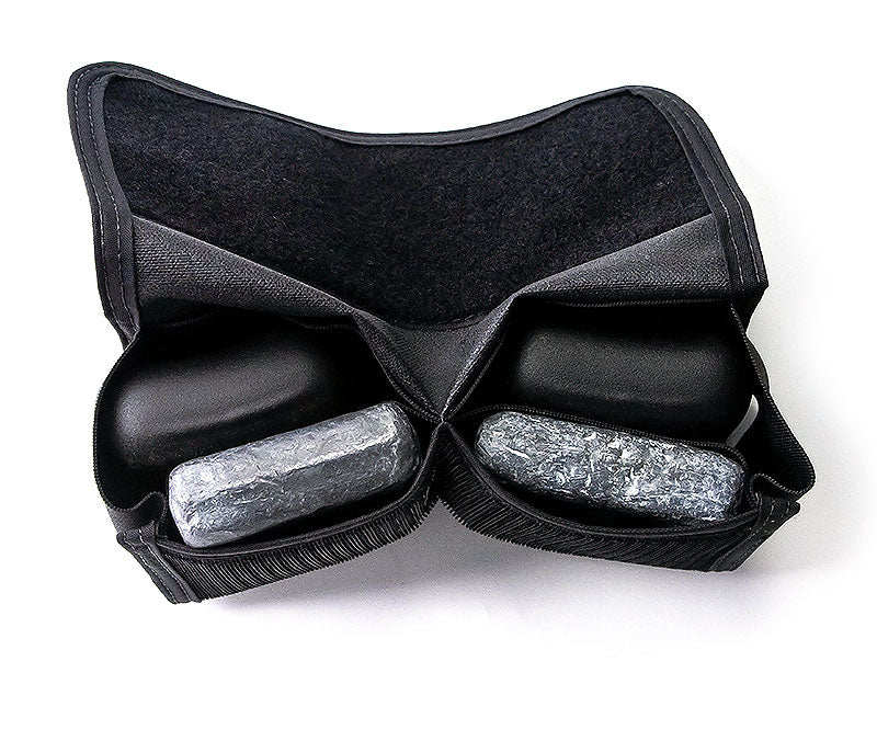 Razor 4 Pocket Weight open with two lead weights
