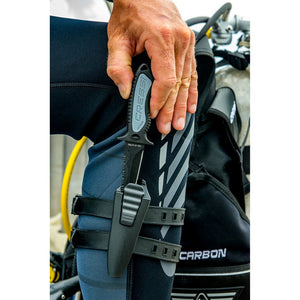 Cressi Grip Spear Knife Black | Dive Knife