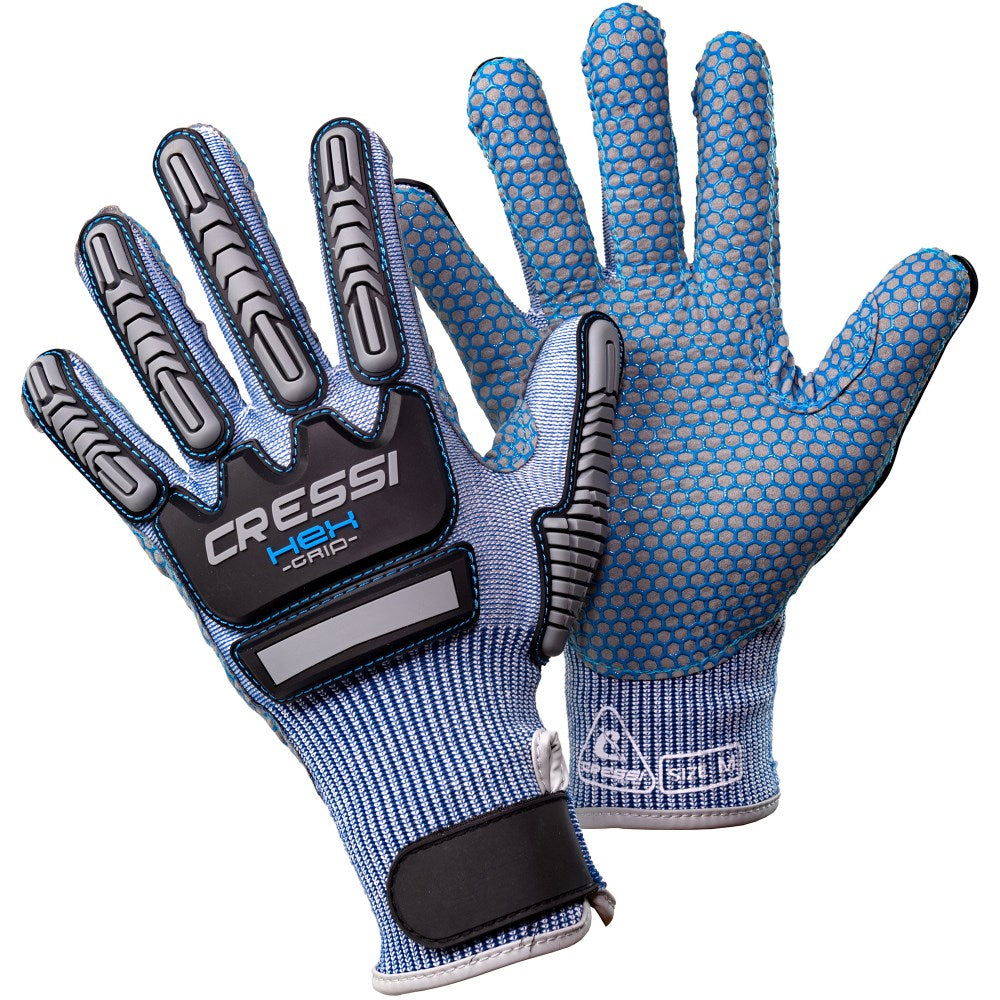 Cressi Hex Grip Gloves | Spearfishing & Cray Catching Gloves