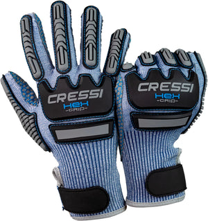 Cressi Hex Grip Gloves | Spearfishing & Cray Catching Gloves